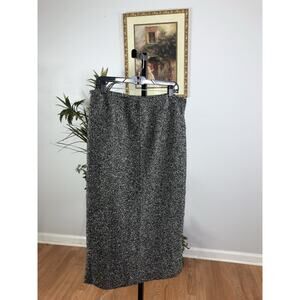 WWorth Petite Women Long Pencil Skirt Line Full Zipper Both Sides Secretary Slim